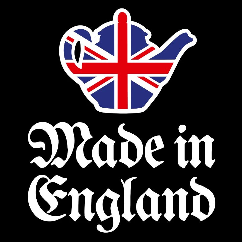 Union Jack Flag Teapot VK Fabriqué en Angleterre