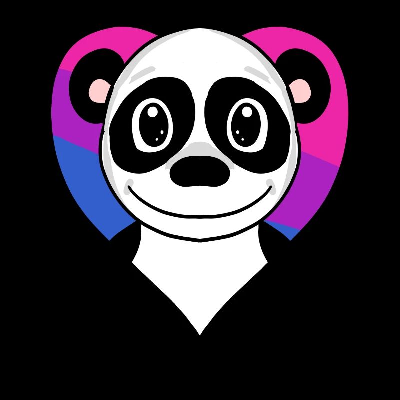 Bisexuell Panda Geschenk