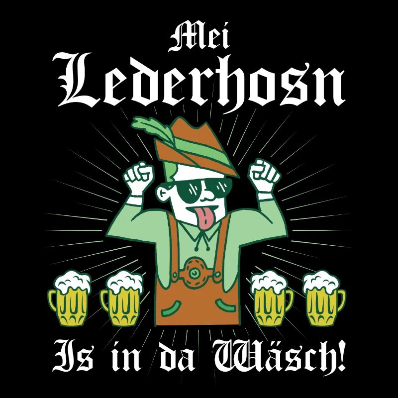 Mei Lederhosn is in da Wäsch