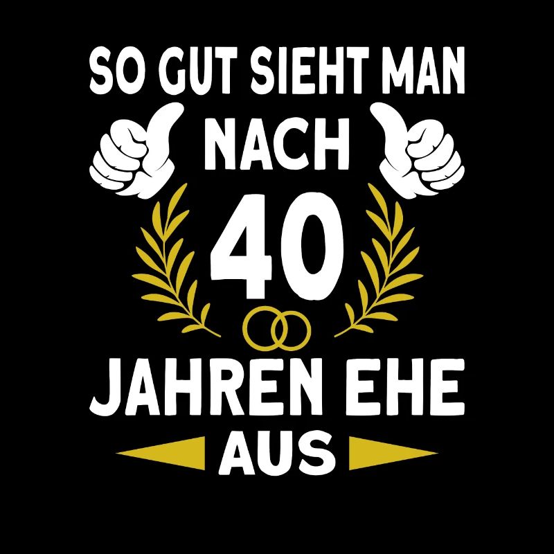 Rubinhochzeit 40 Hochzeitstag Ehemann Ehefrau