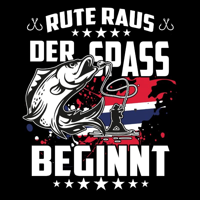 Rute raus der Spass beginnt