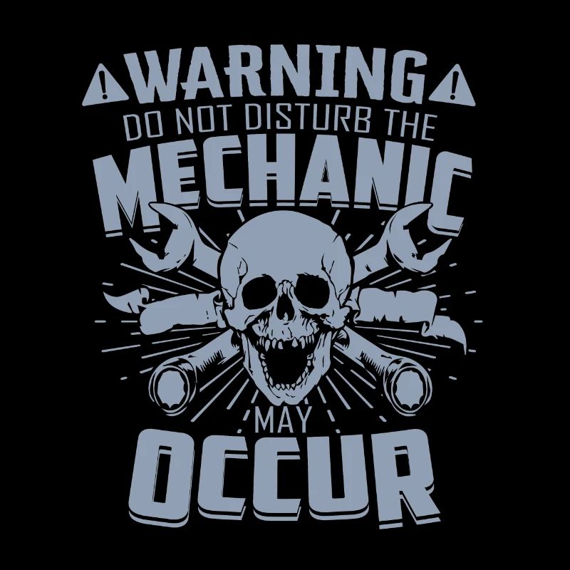 Ne pas déranger le mécanicien Blessures graves