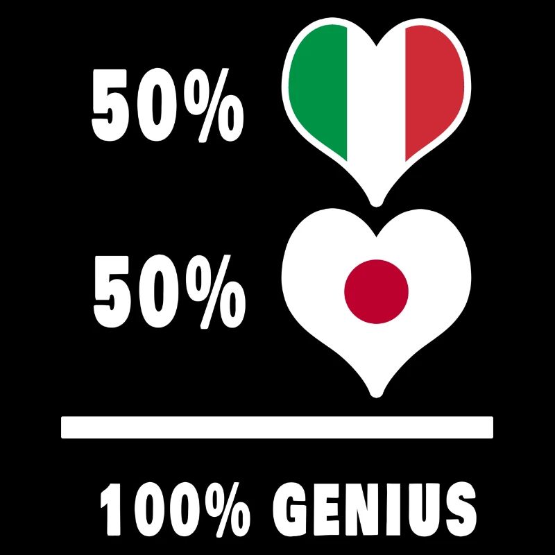 Italy and Japan genius / gift