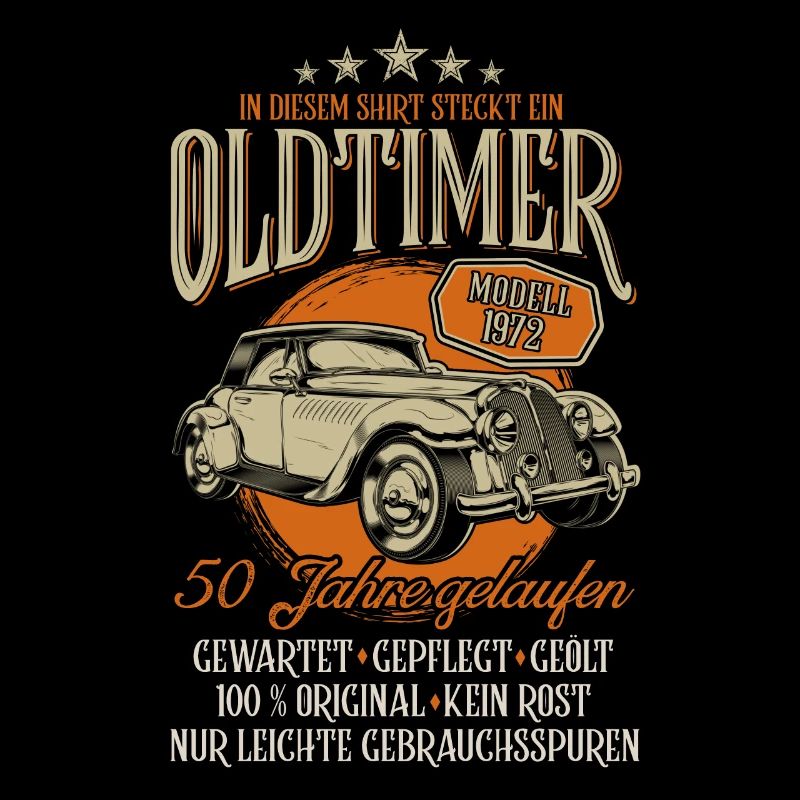 50 Geburtstag Oldtimer 1972 retro 2022