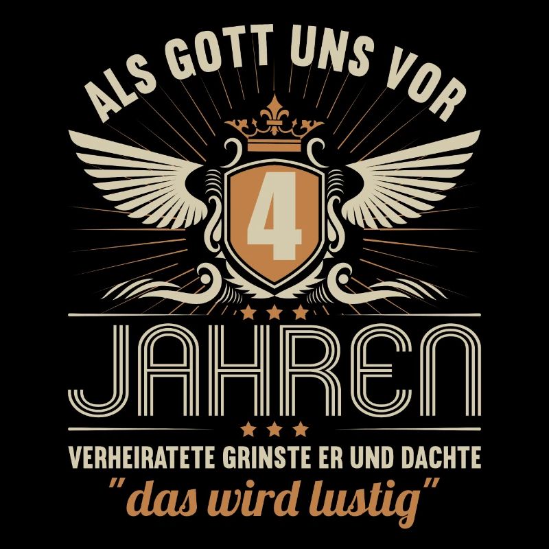 4 Jahre verheiratet wird lustig 4.Hochzeitstag