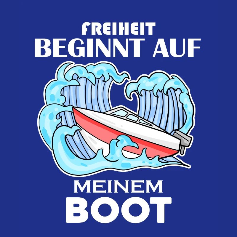Motorboot Kapitän Boot Geschenk