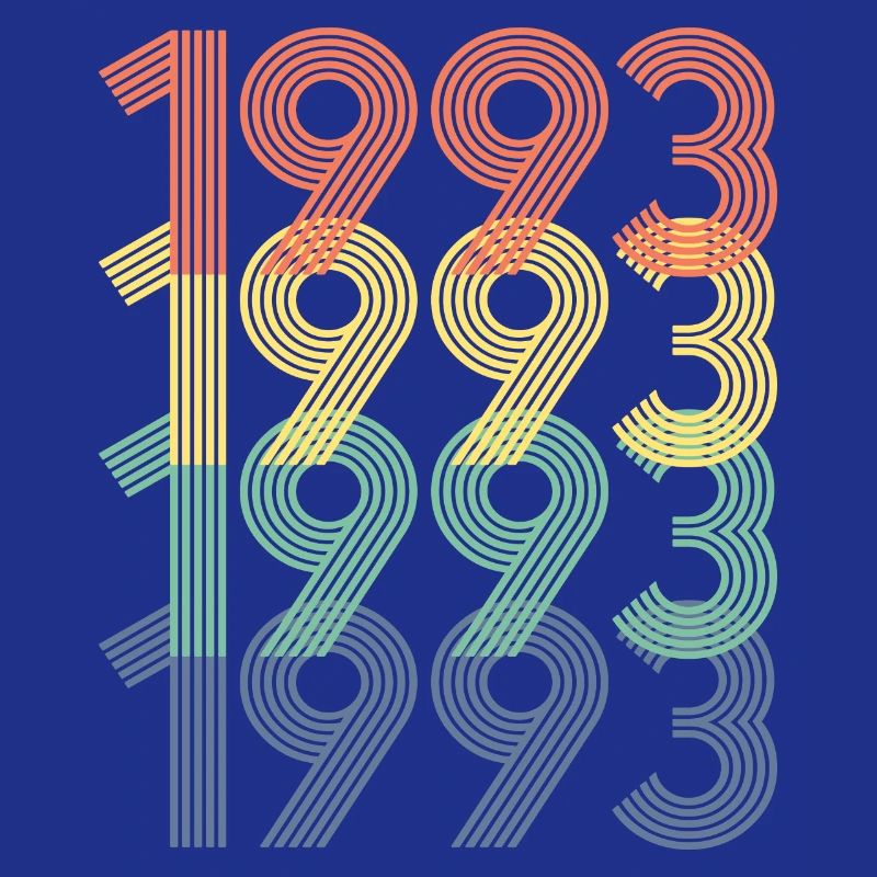 Cool Retro 1993, 30 Years Old, 30th Birthday Gift