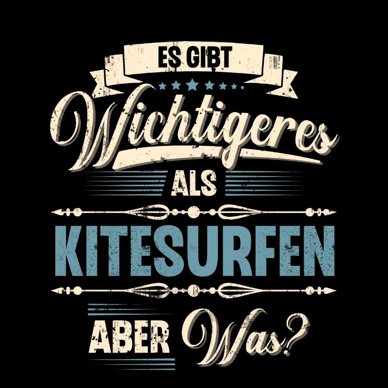 Kitesurfen Kitesurf Kitesurfer Kiteboard Retro Vin