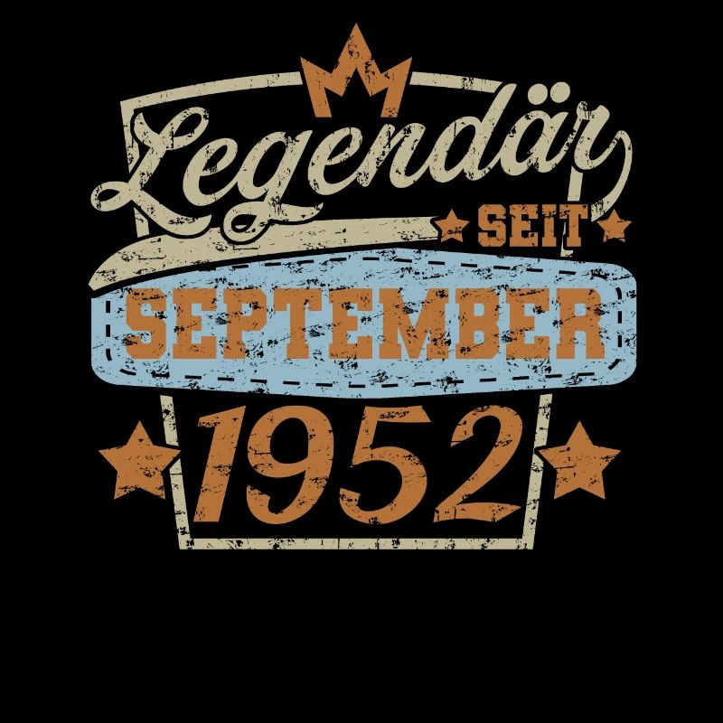 Geschenke zum Geburtstag September 1952 Retro