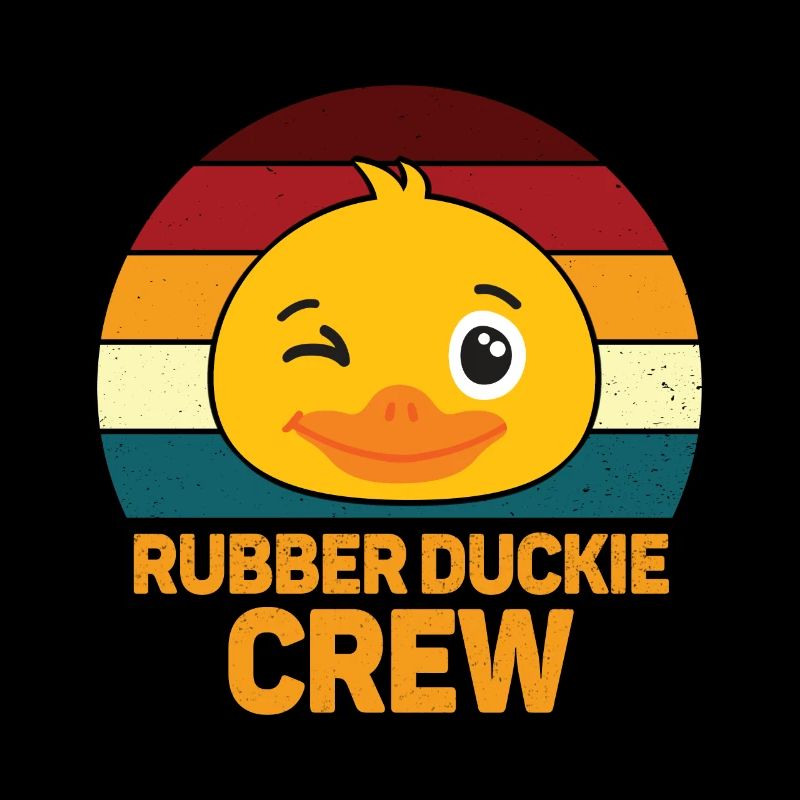 Rubber Duck Rubber Duckie Crew