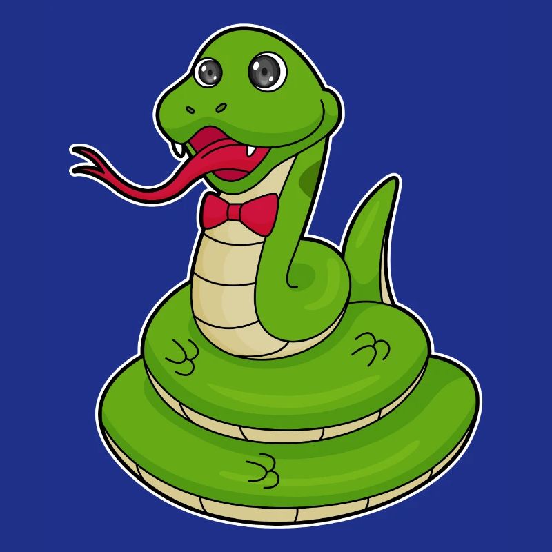 Serpent avec boucle