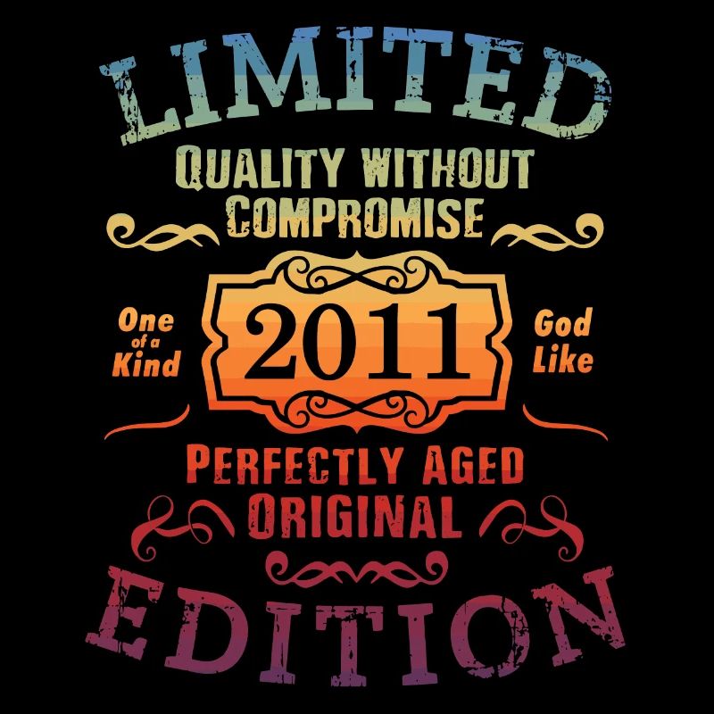 Geburtstag 2011 Limited Edition Geschenk Used Cool