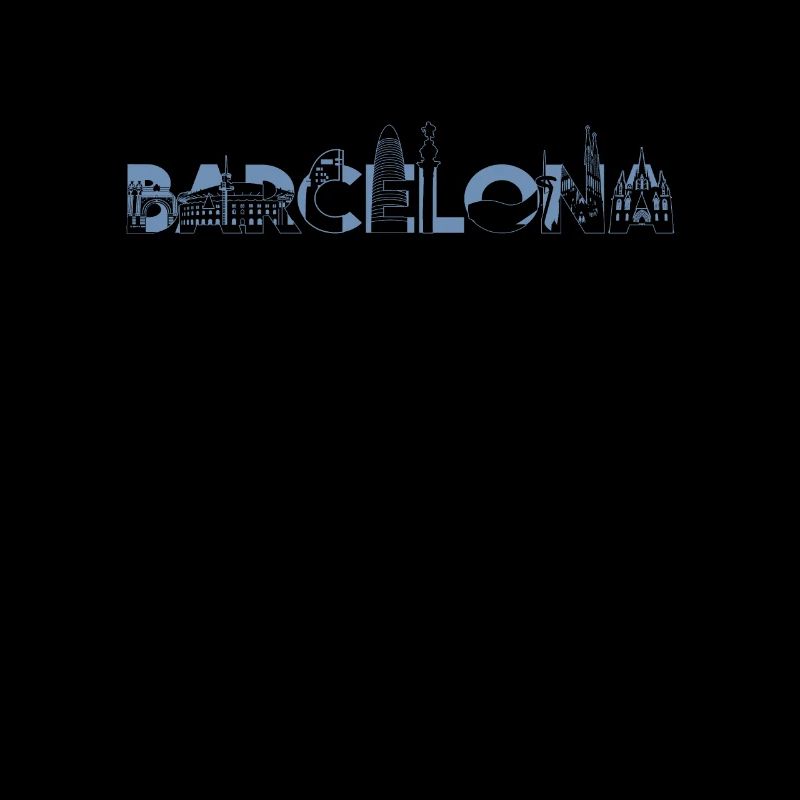 Barcelona Skyline Tshirt