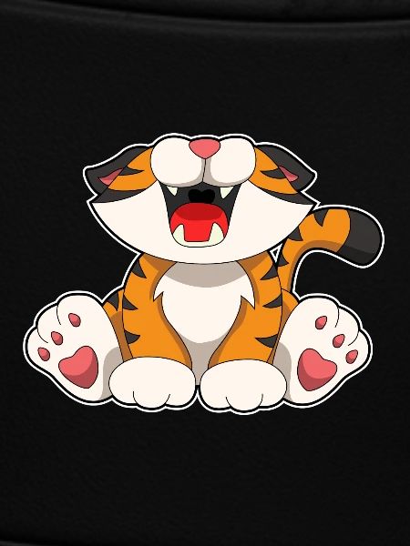 Brüllender Tiger
