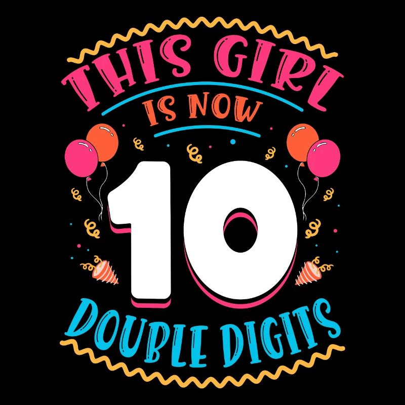 Cette fille a maintenant 10 | Thème Cupcake