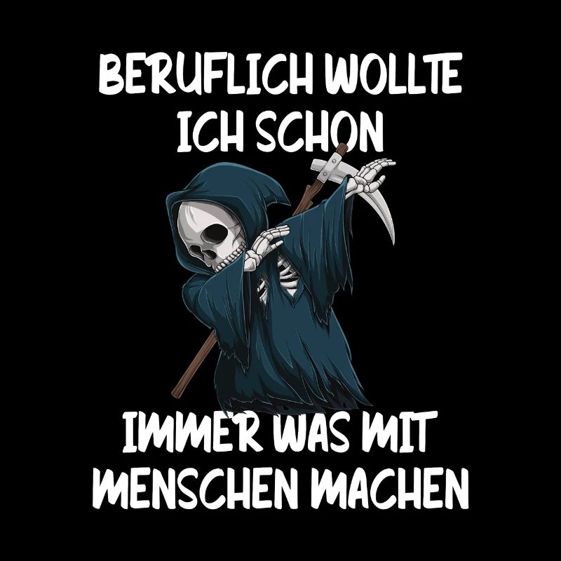 Sensenmann Berufswunsch Mit Menschen
