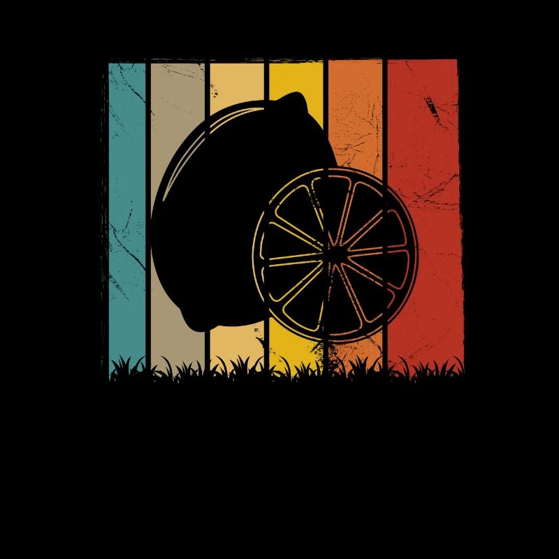 Lemon Fruit Lover Retro Lemonade Gift idea