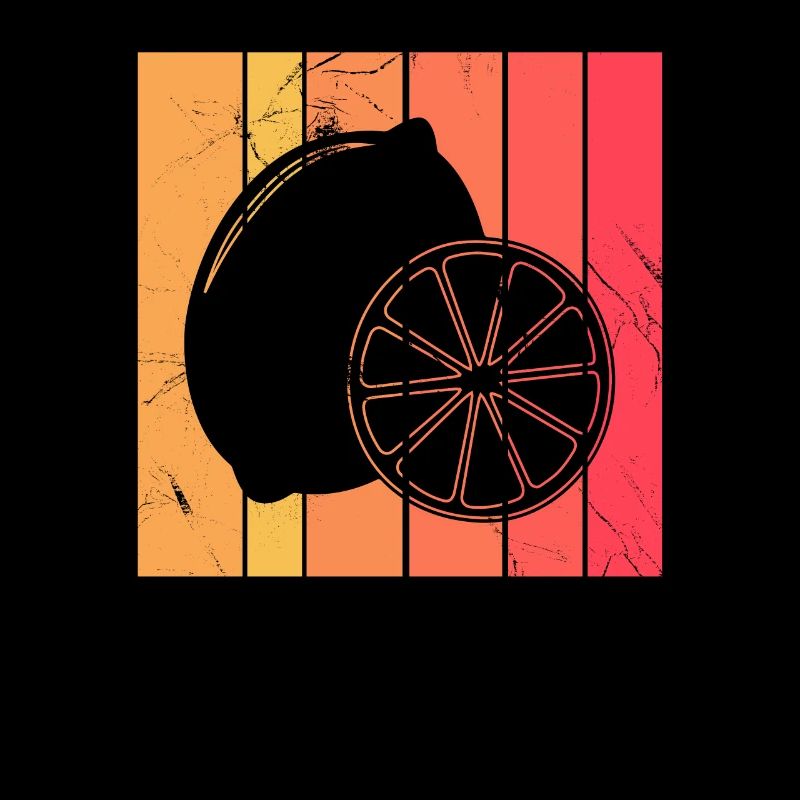 Lemon Fruit Lover Retro Lemonade Gift idea