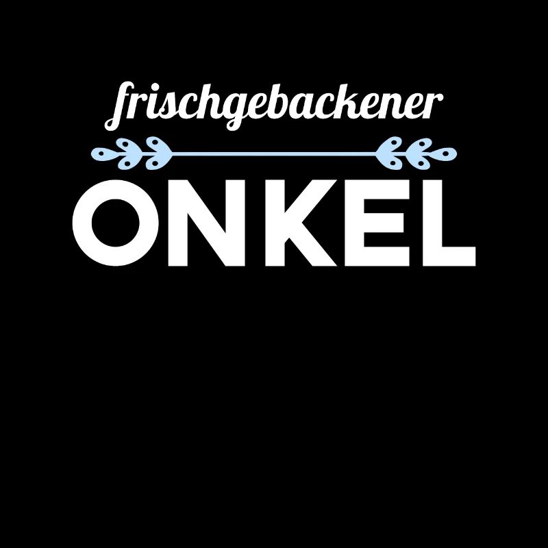 Stolzer frischgebackener Onkel witziges Onkel