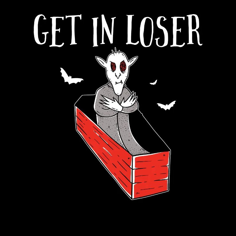 Get In Loser, Vampire Monster in The Coffin