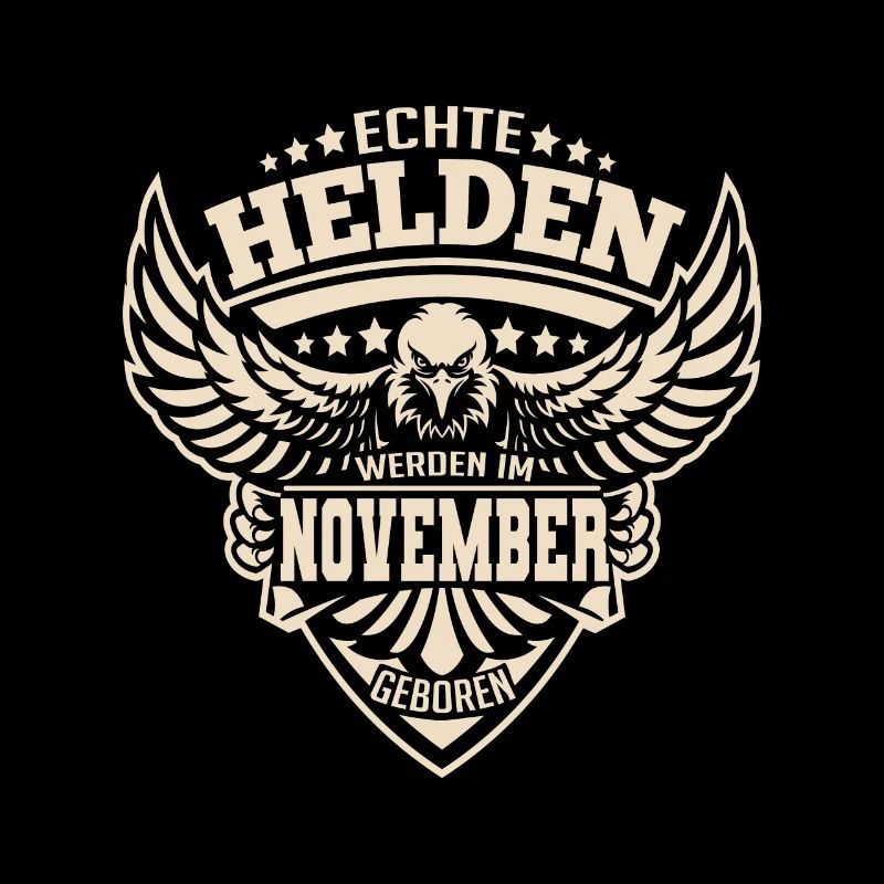 Echte Helden werden im November geboren