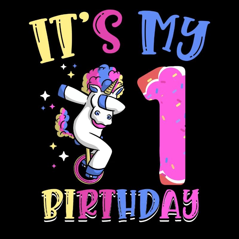 C’est mon 1 anniversaire de dabbing licorne poney 1.