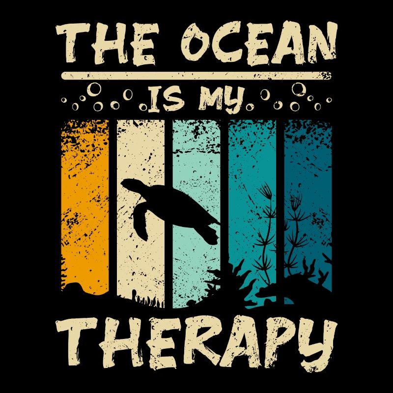 The ocean is my therapy