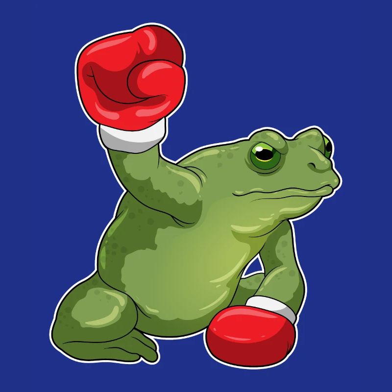 Boxer Grenouille Boxe Gants de Boxe Boxe