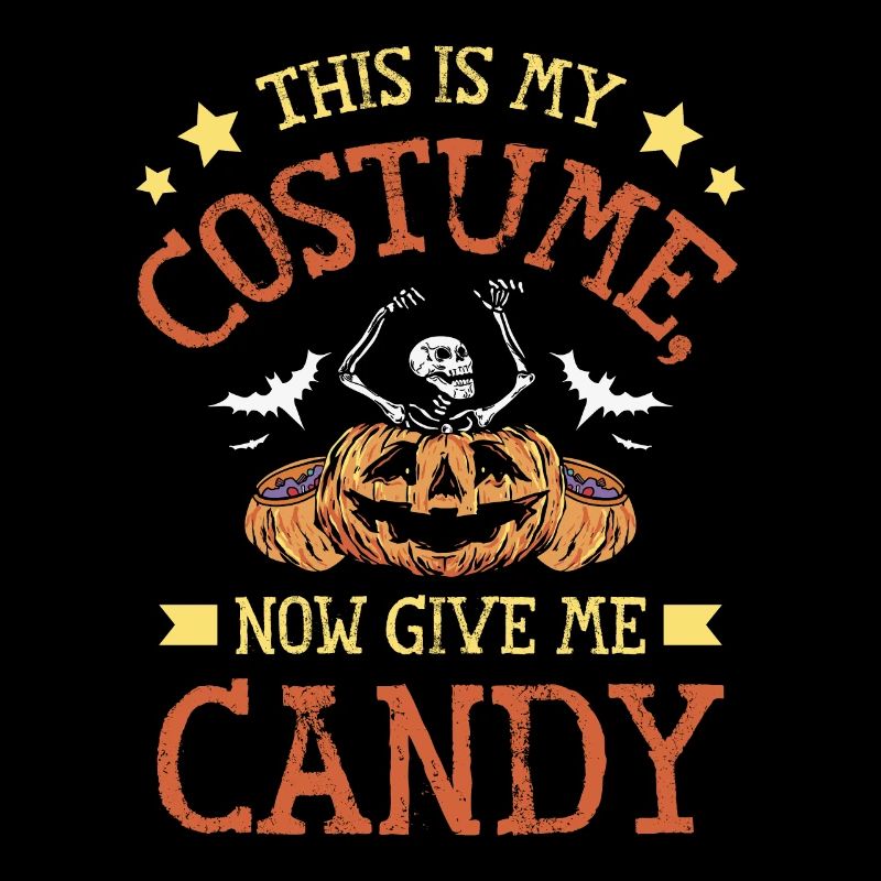 Halloween costume candy