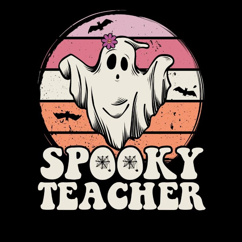 Lehrer Halloween Geist Spooky Teacher