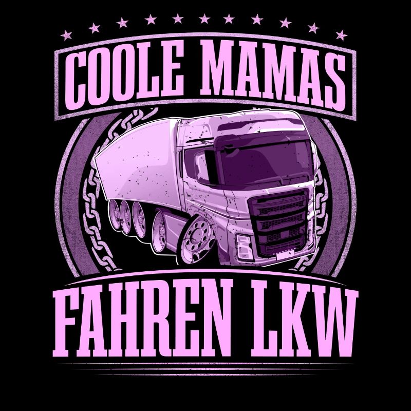 Lkw Fahrerin Mama Mutter Muttertag