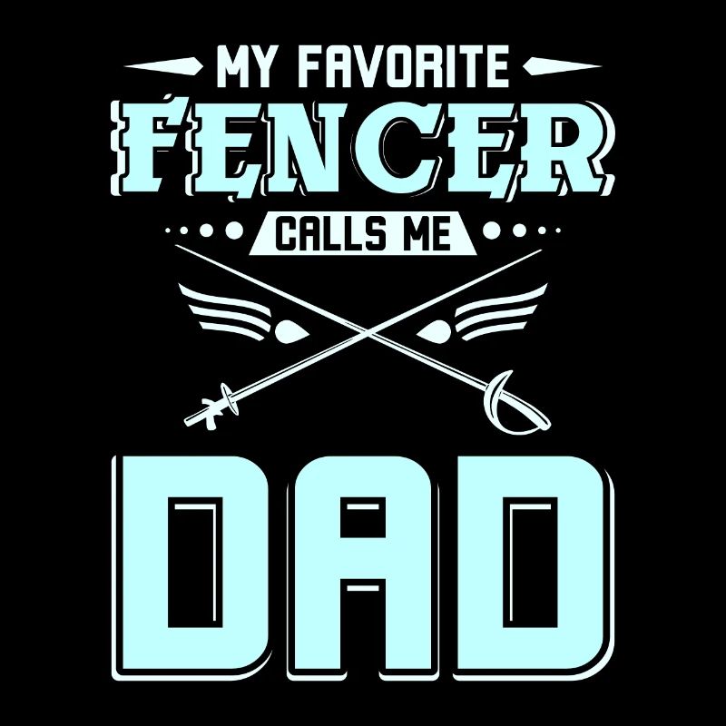 Mon escrimeur préféré m’appelle papa