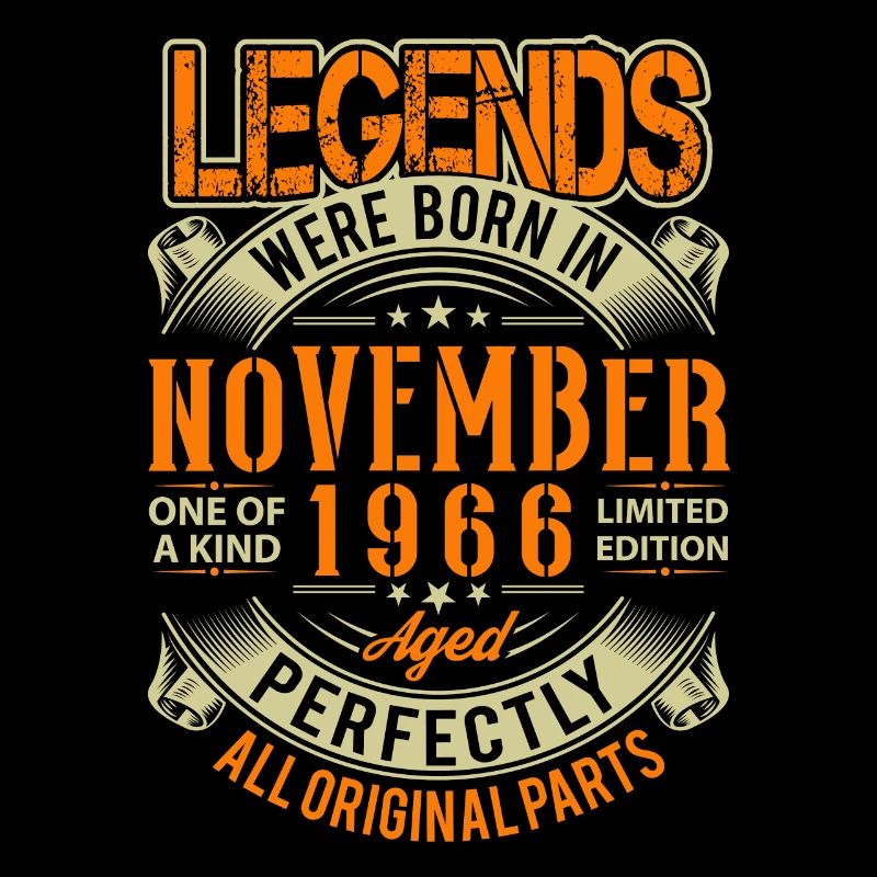 1966 November Birthday Legend