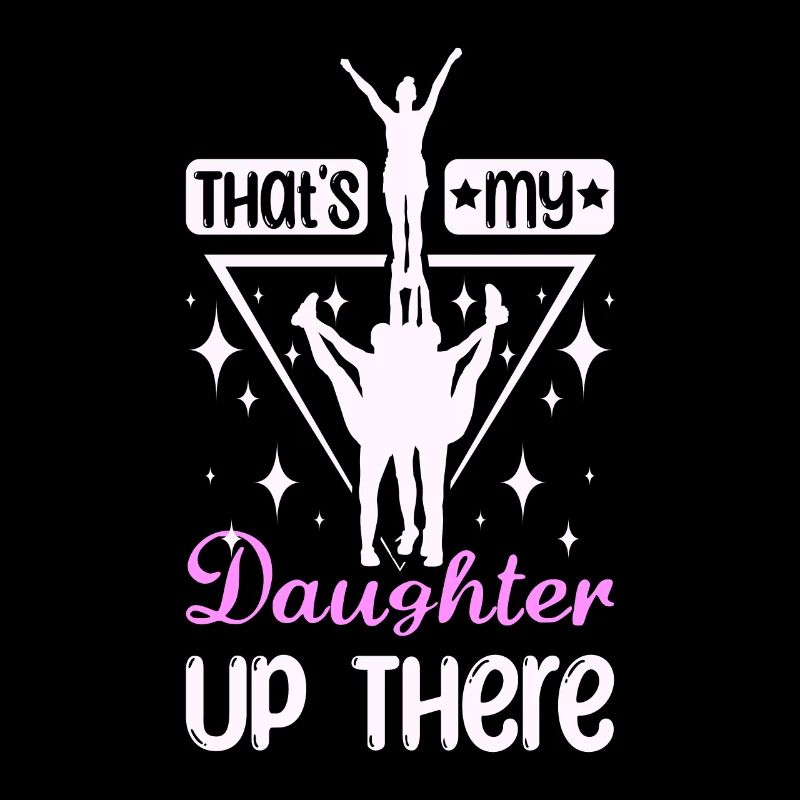 That's my cheer daughter up there