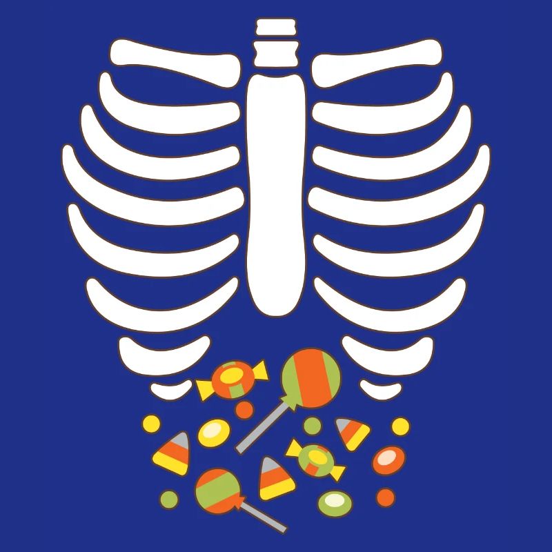 Spooky Scary Ribs Bonbons Halloween Süßes oder Saures