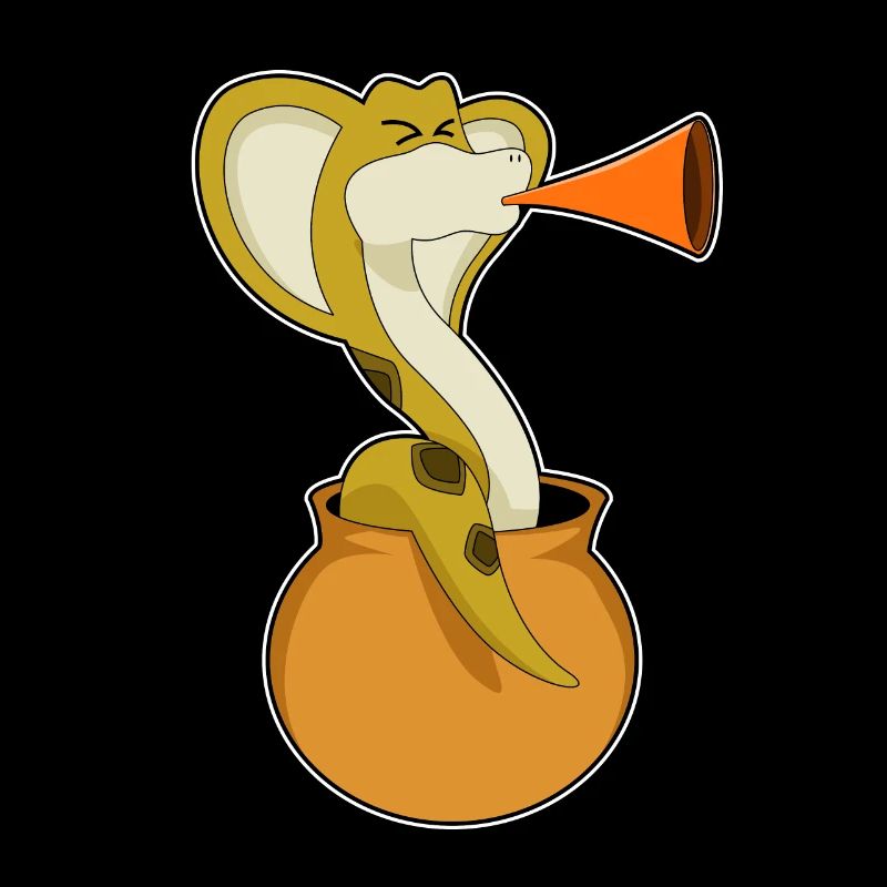 Musique de trompette de serpent