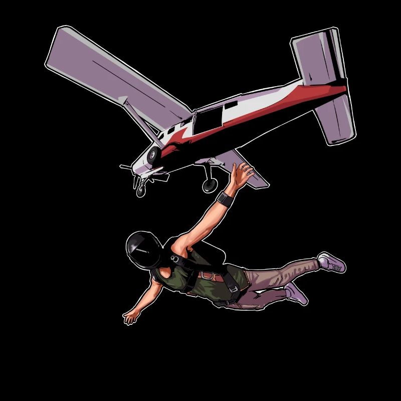 Skydiving Parachuting Parachute