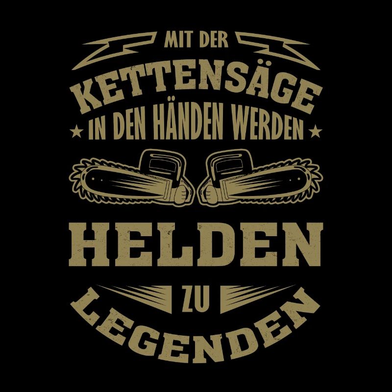 Mit der Kettensäge in den Händen werden Helden
