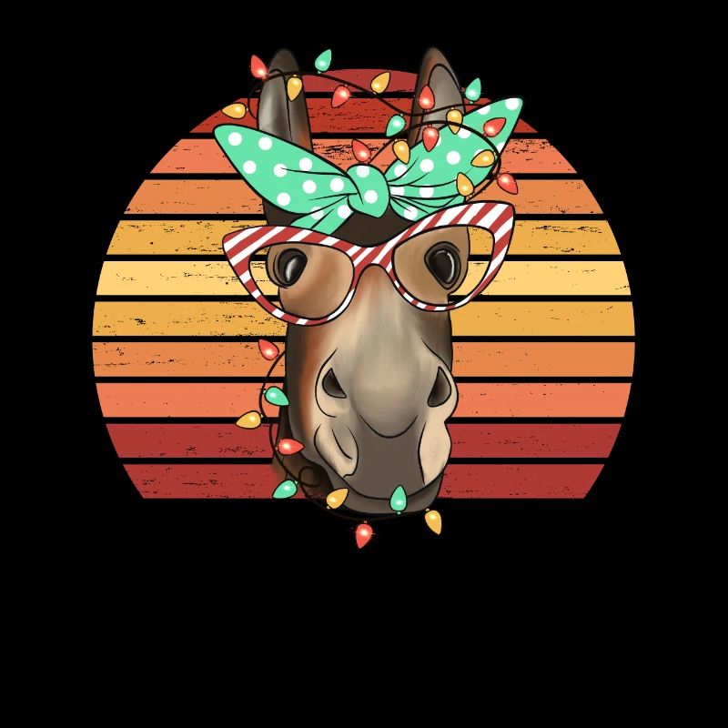 Chevaux Maman Noël Cheval Maman