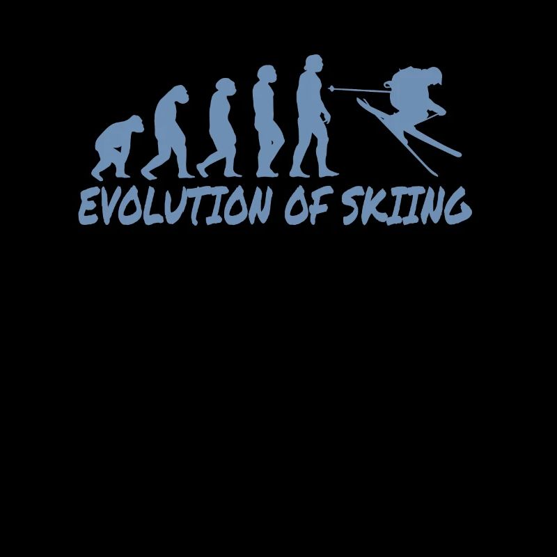 Evolution des Ski Fahrers Skier