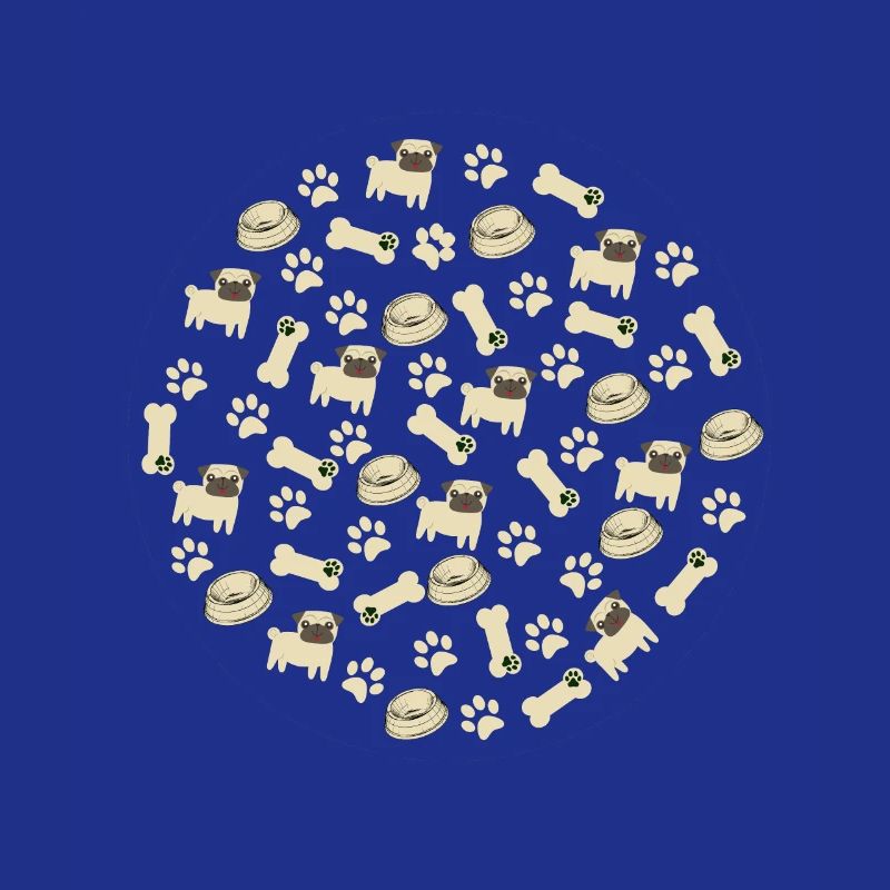 Pug Pattern - Pug Lovers Apparel