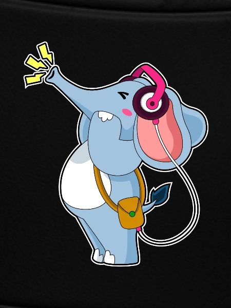 Elephant Headphone Music