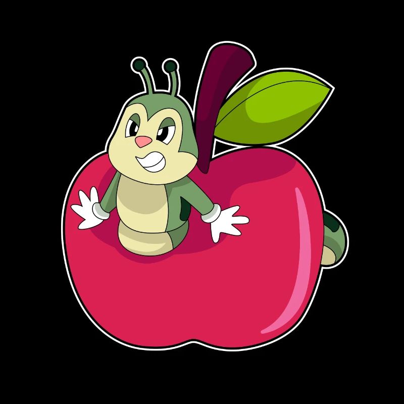 Caterpillar Apple