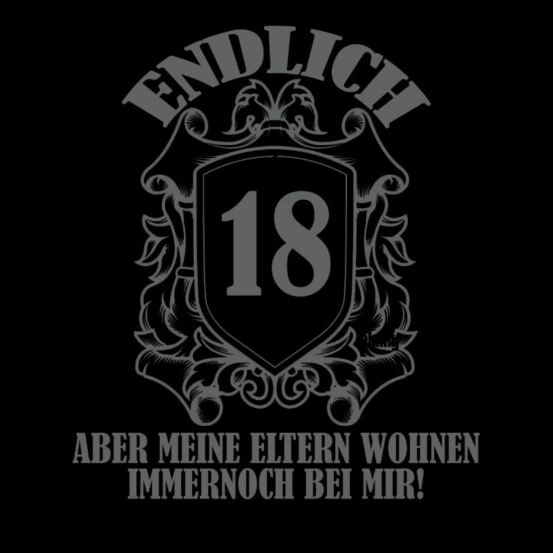 Endlich 18 Gebuststag Spruch