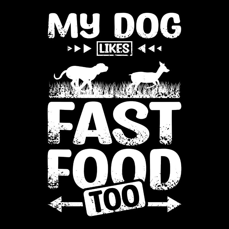 Chien de chasse mon chien aime aussi la restauration rapide