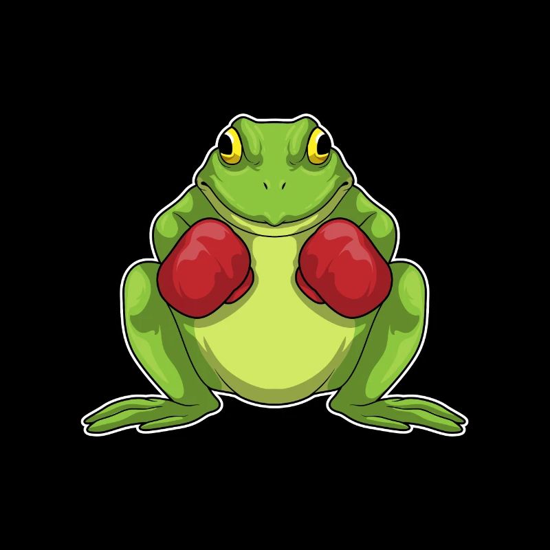 Boxer Grenouille Boxe Gants de Boxe Boxe
