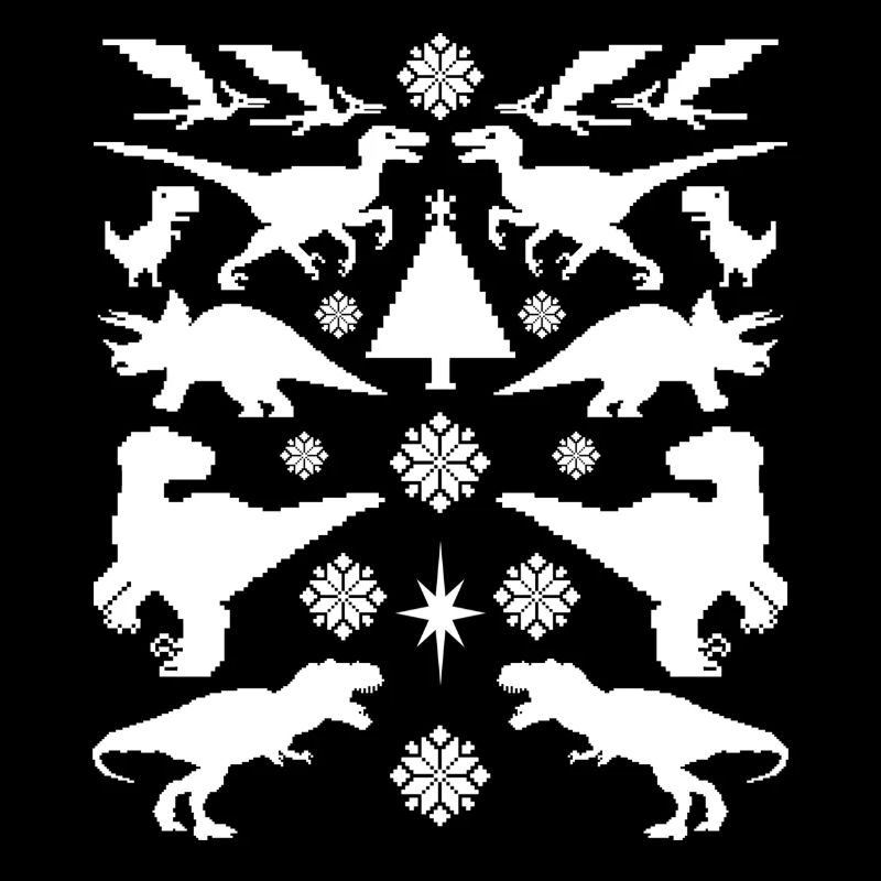 Dinosaurier Hässlicher Weihnachtspullover