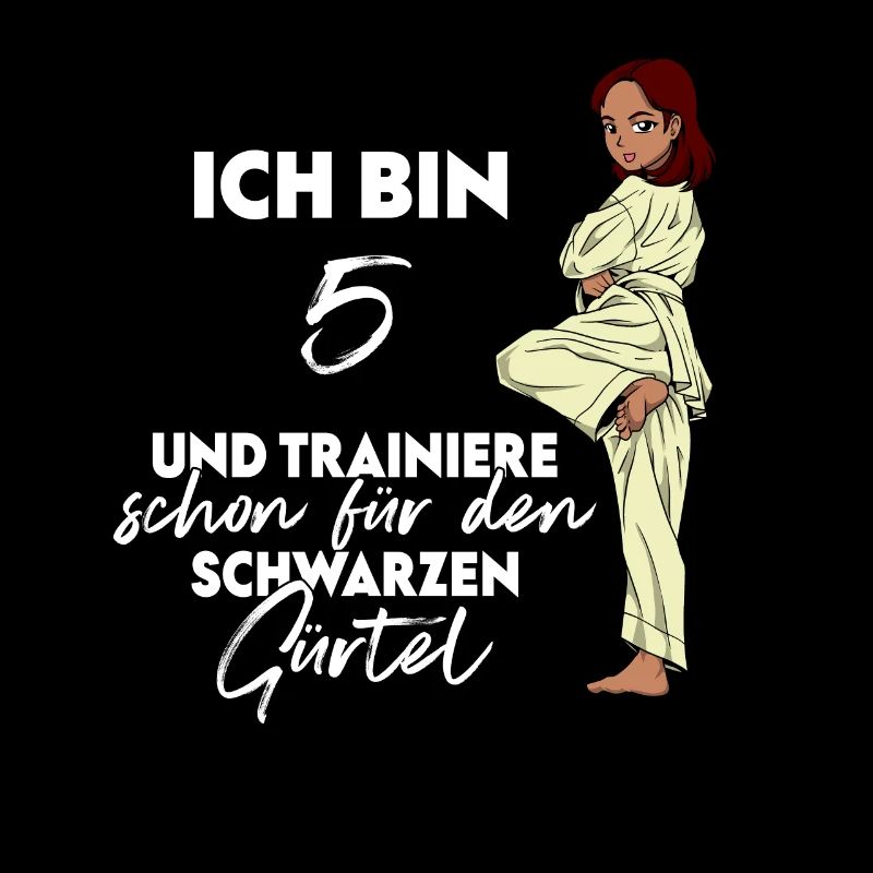 Ich bin 5 - Mädchen Karate