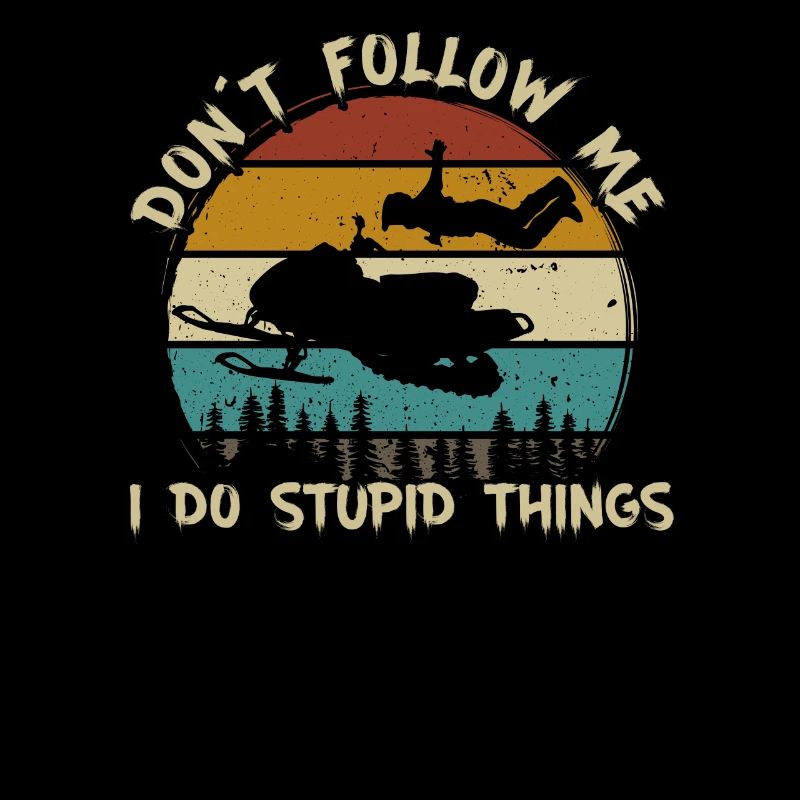 Snowmobile Snowmobiling sled motor sled retro