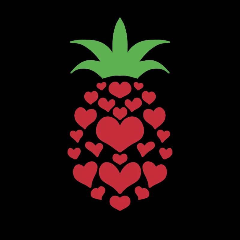 Ananas Herz